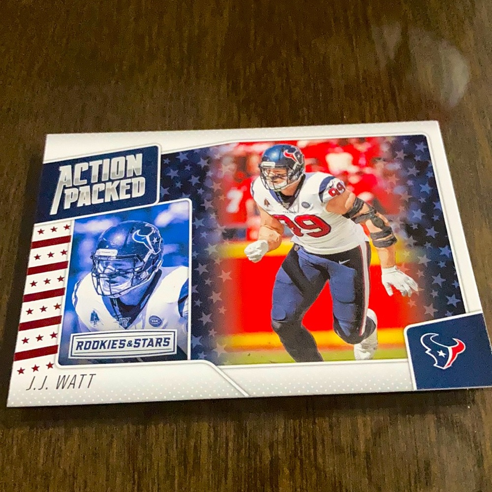 Jj watt football card